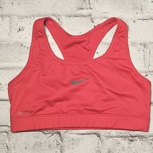 Nike Dri-FIT Pink Sports Bra Women’s Small Racerback Athletic